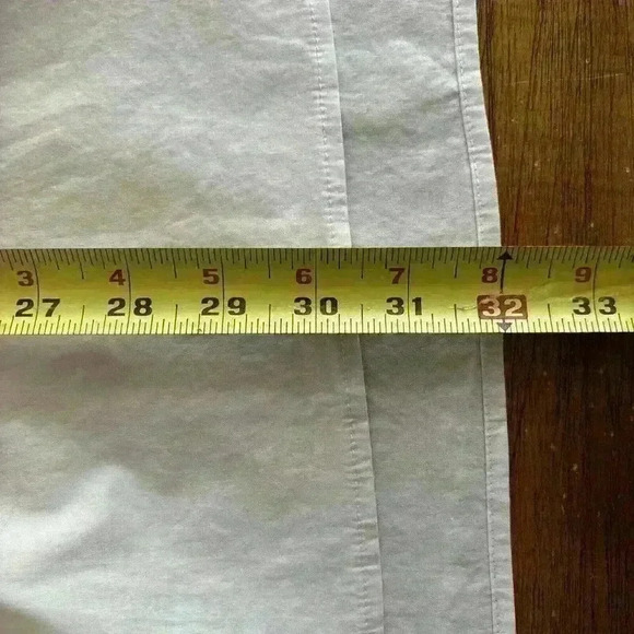 M.M. Lafleur Collarless 1/2 Button Up Tunic Long Sleeve Mandarin Collar - Picture 9 of 13